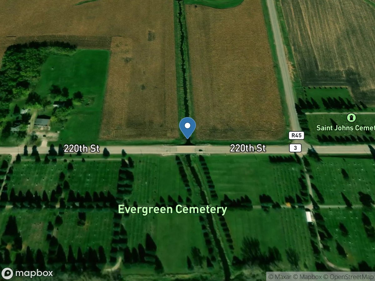 White Fox Creek at Clarion, IA location