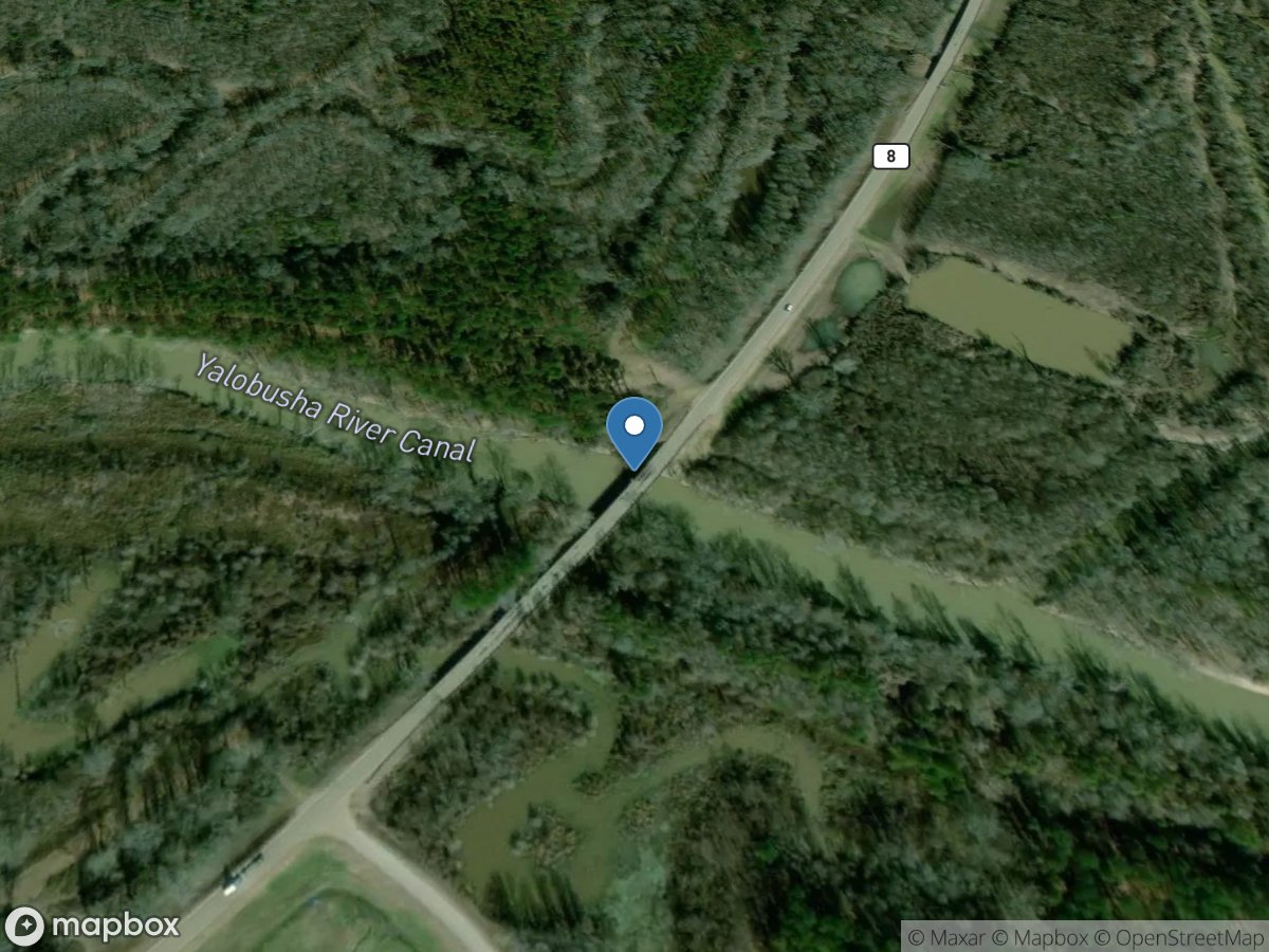 Yalobusha River and Topashaw C CA at Calhoun City, MS location