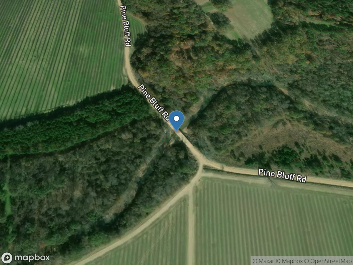 Abiaca Creek near Seven Pines, MS location