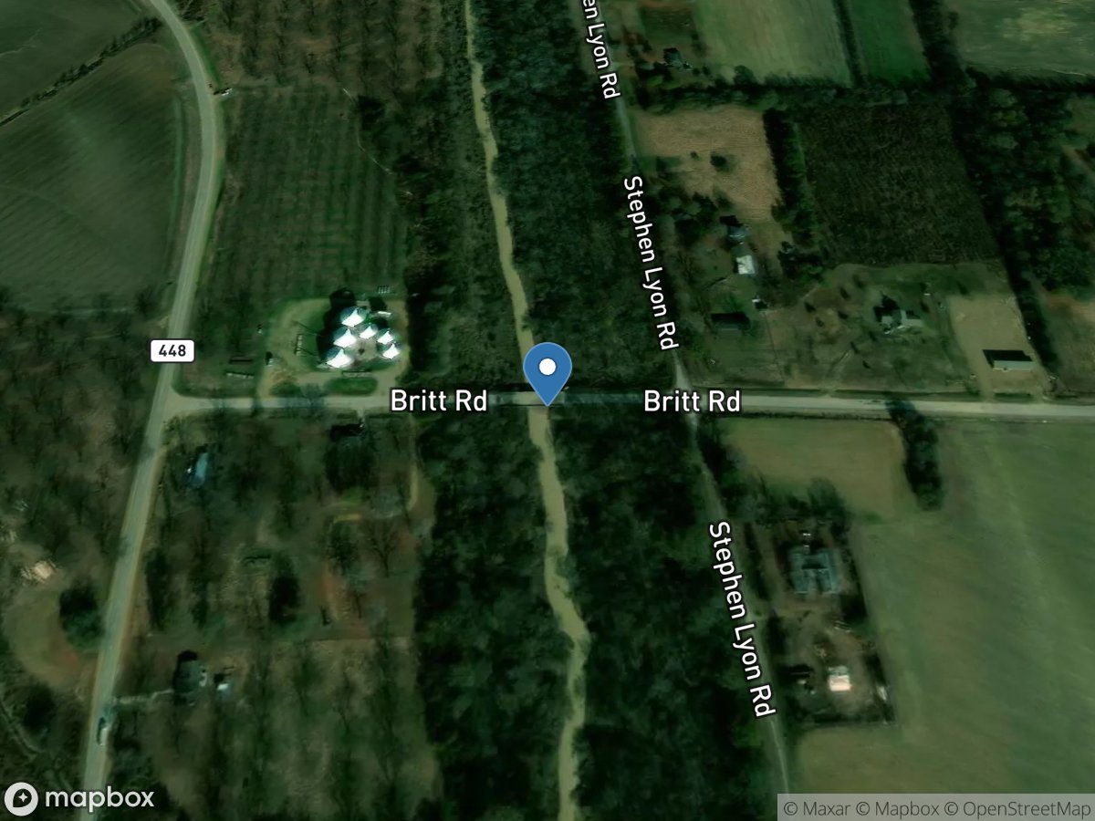 Porter Bayou at Stephensville, MS location