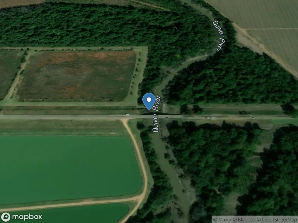 Quiver River near Doddsville, MS location