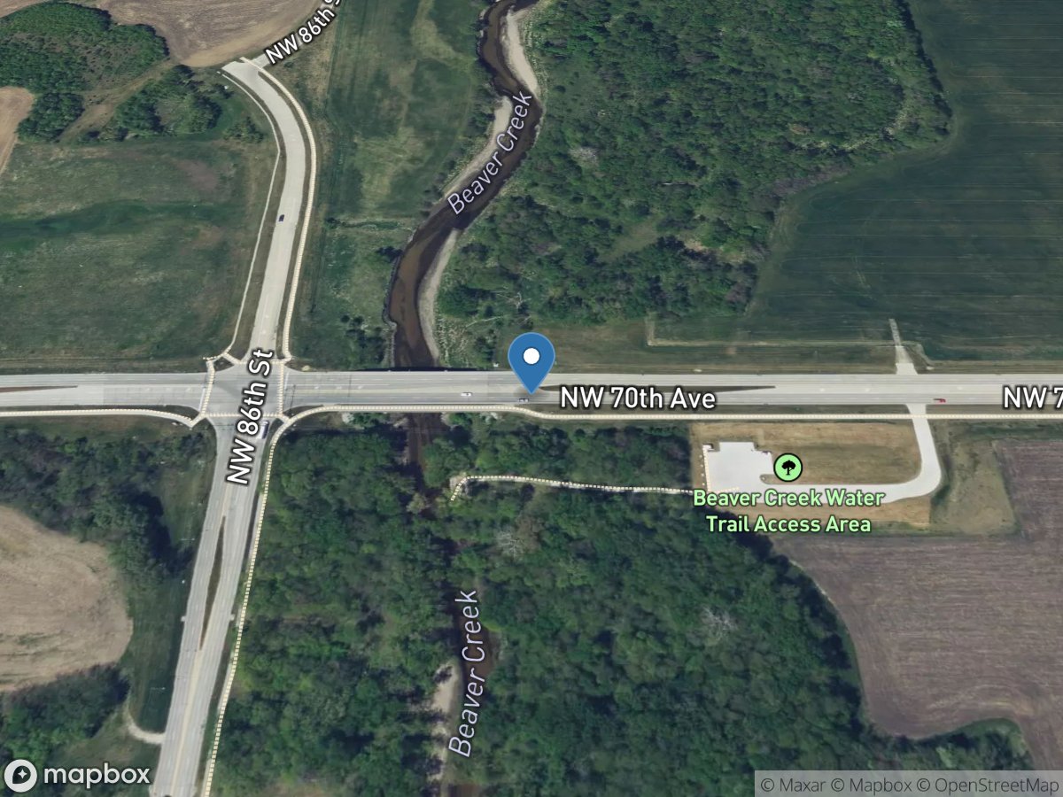 Beaver Creek near Grimes, IA location