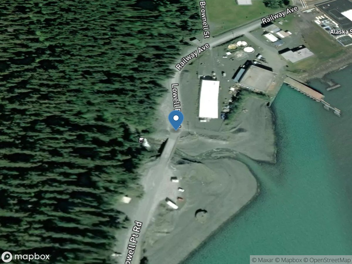 Lowell Creek at Seward AK location