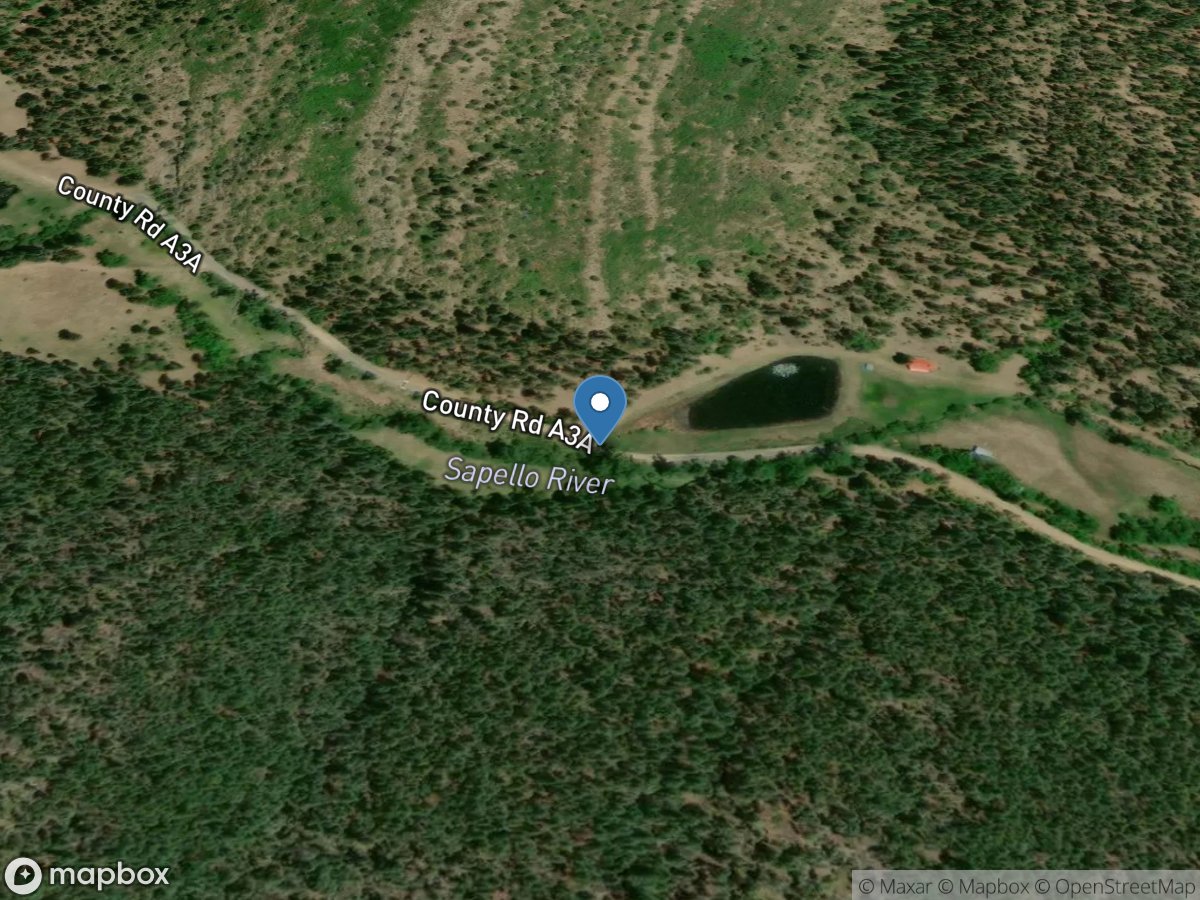 Sapello River near Rociada, NM location