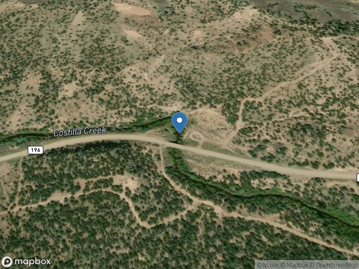 Costilla Creek near Costilla, NM location
