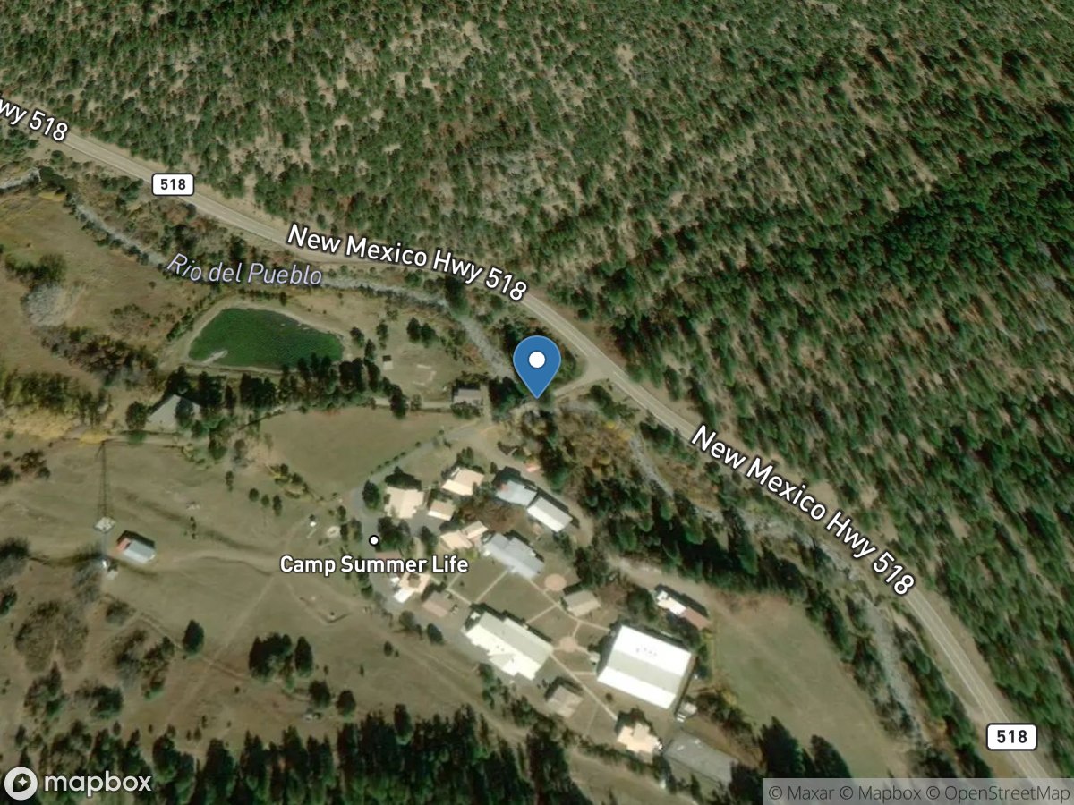 Rio Pueblo near Penasco, NM location