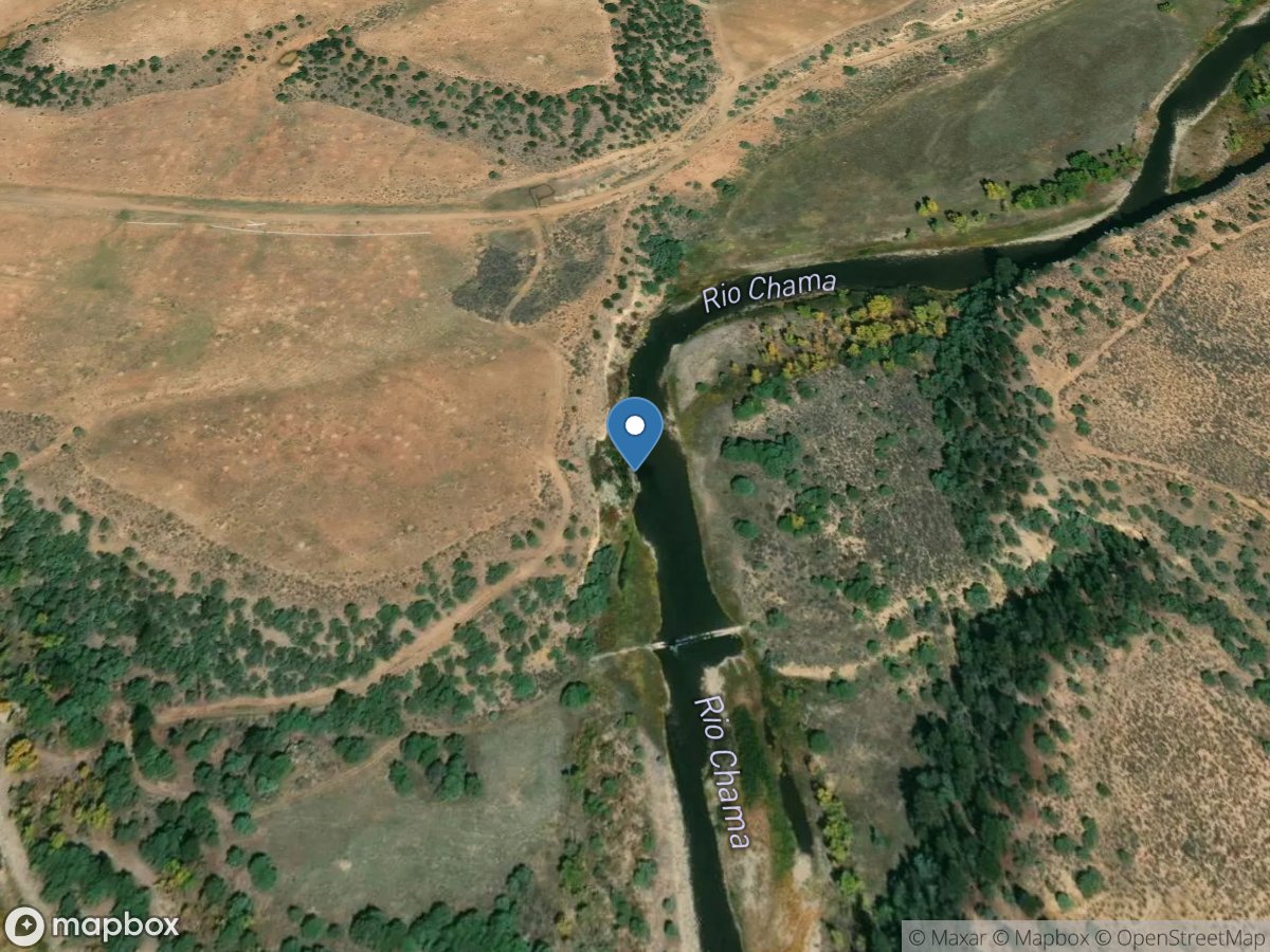 Rio Chama near LA Puente, NM location
