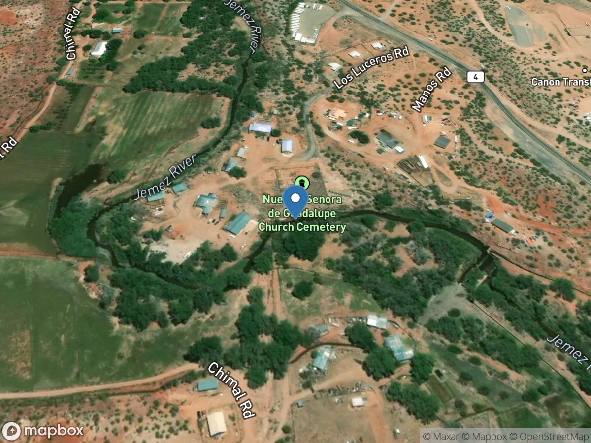 Jemez River near Jemez, NM location