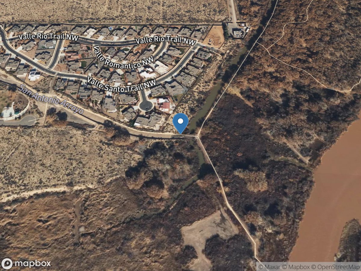 San Antonio Arroyo at Rio Grande Confluence IN Abq location