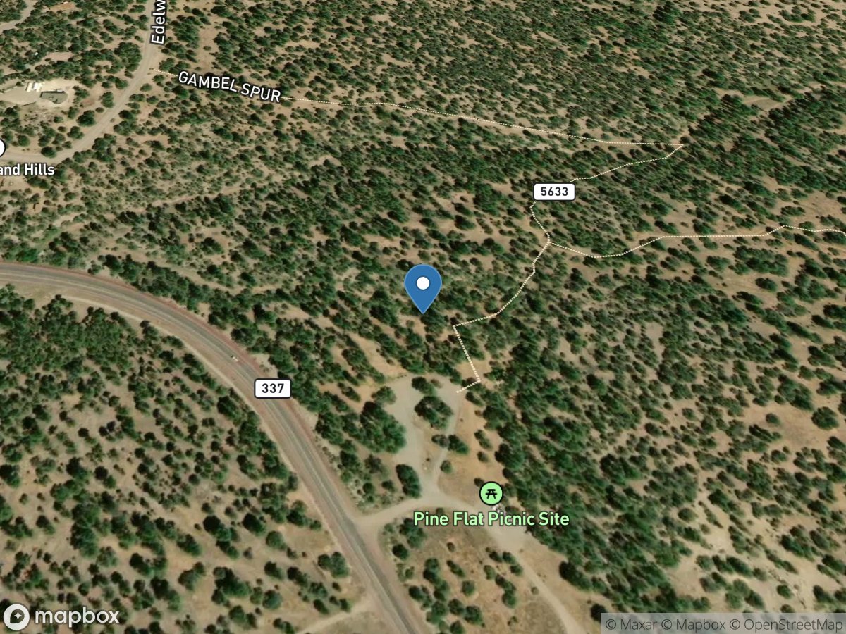 Juan Toro Canyon near Miera, NM location