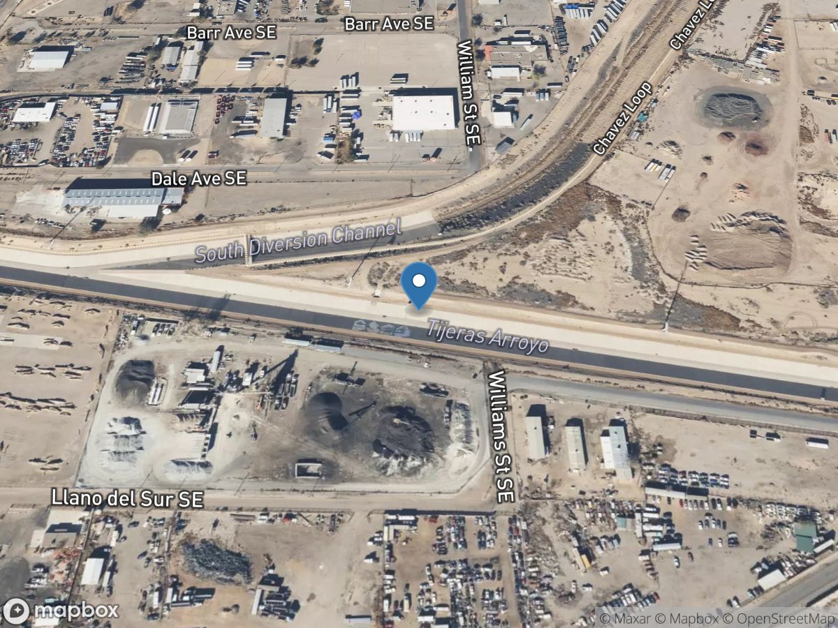 Tijeras Arroyo near Albuquerque, NM location