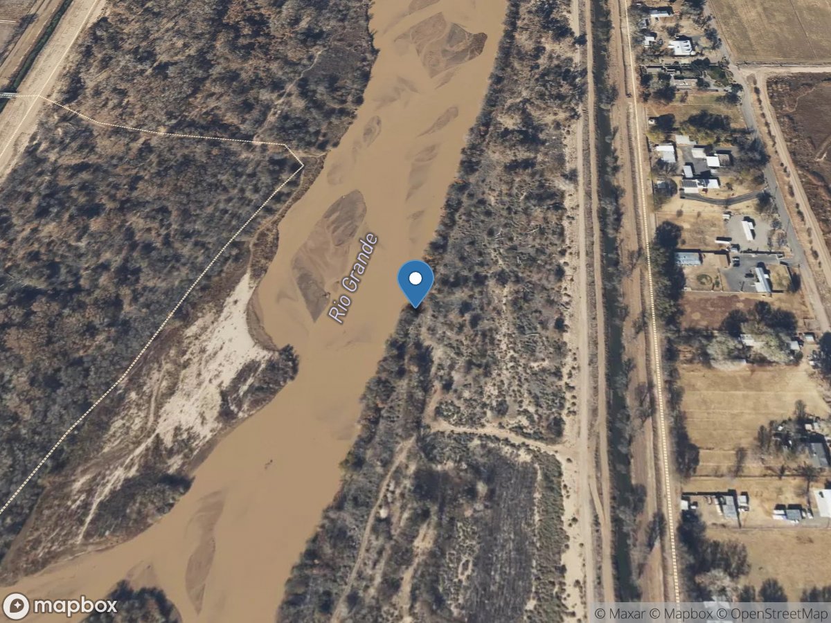 Rio Grande at Valle DE Oro, NM location