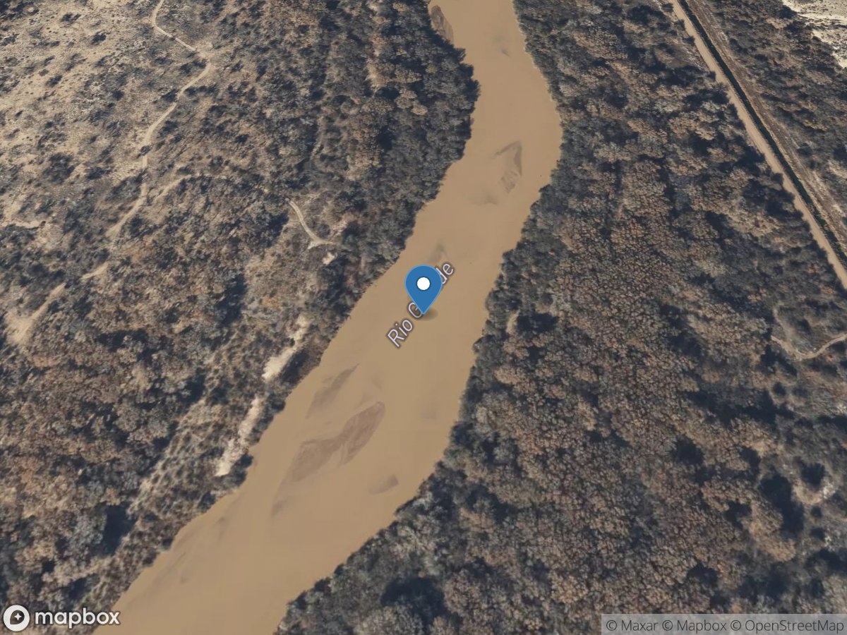 Rio Grande at Isleta, NM location