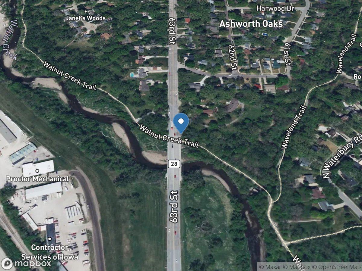 Walnut Creek at Des Moines, IA location