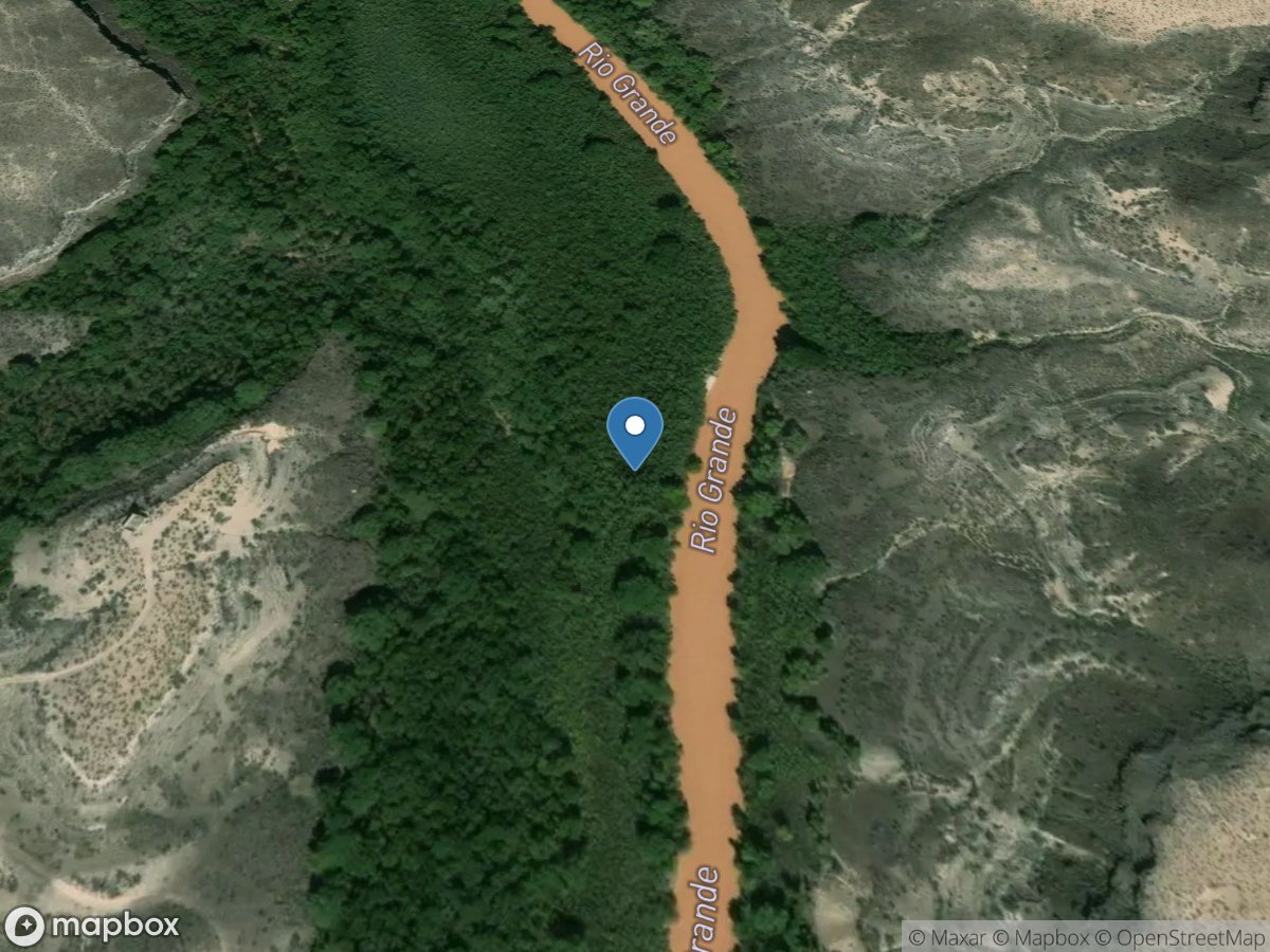 Rio Grande at Narrows IN Elephant Butte Res., NM location