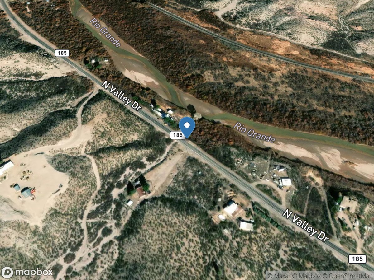 Rio Grande Tributary near Radium Springs, NM location