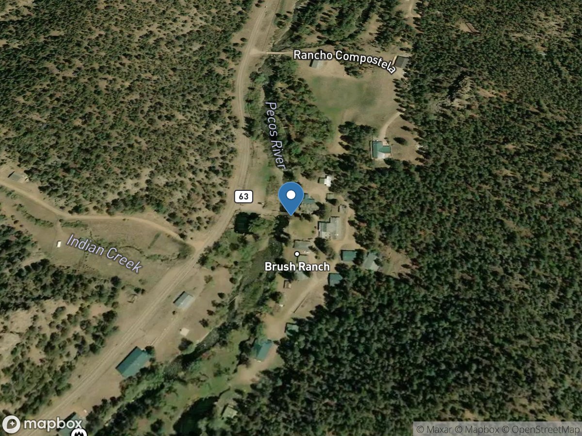 Pecos River near Pecos, NM location