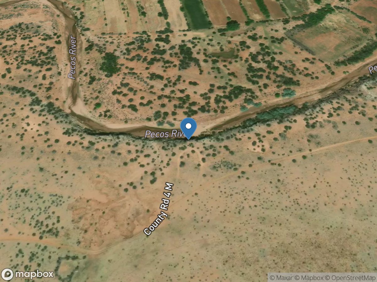 Pecos River near Anton Chico, NM location