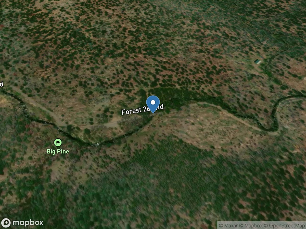 Gallinas Creek at Big Pines near Gallinas, NM location