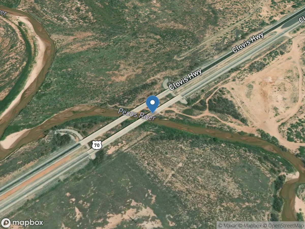 Pecos River near Acme, NM location