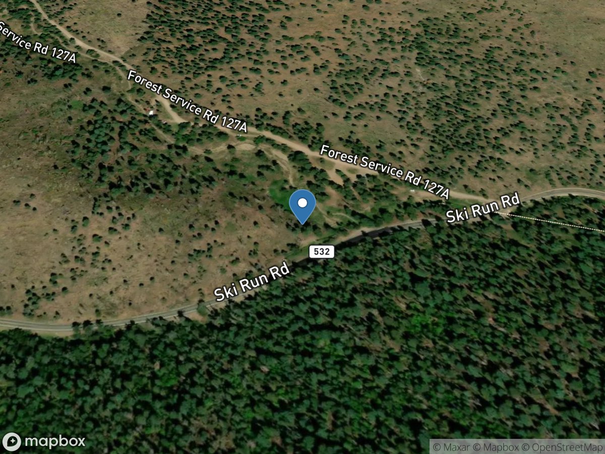 South Fork Eagle Creek near Alto, NM location