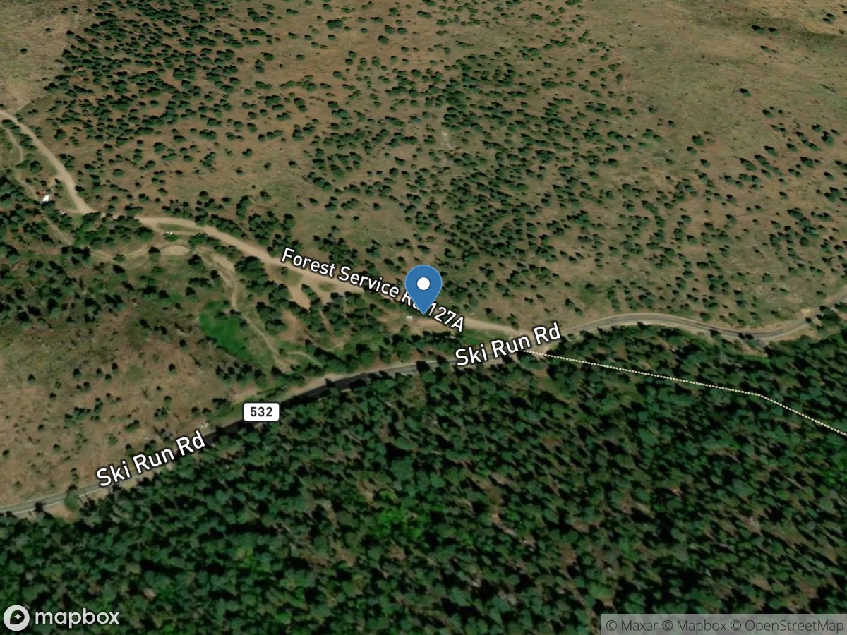 Eagle Creek below South Fork near Alto, NM location