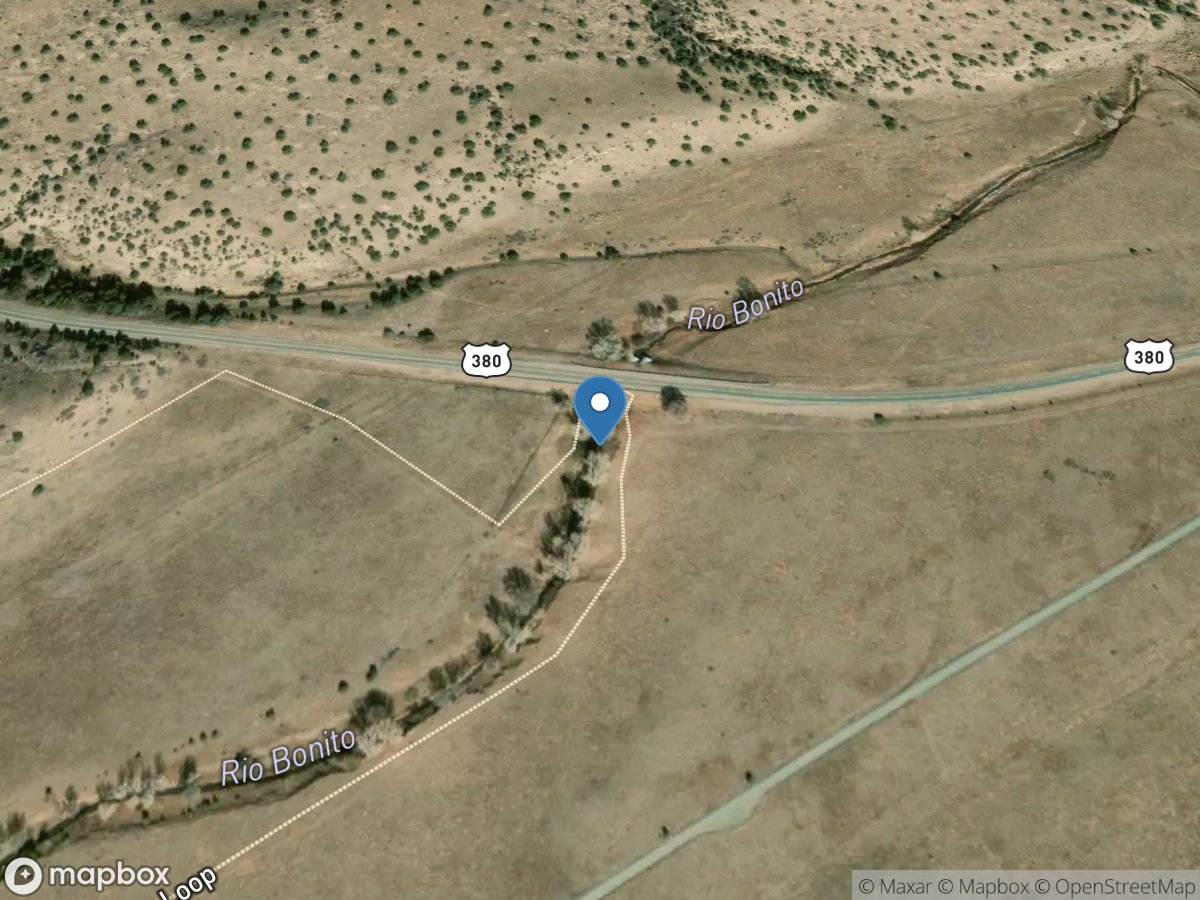 Rio Bonito near Fort Stanton, NM location