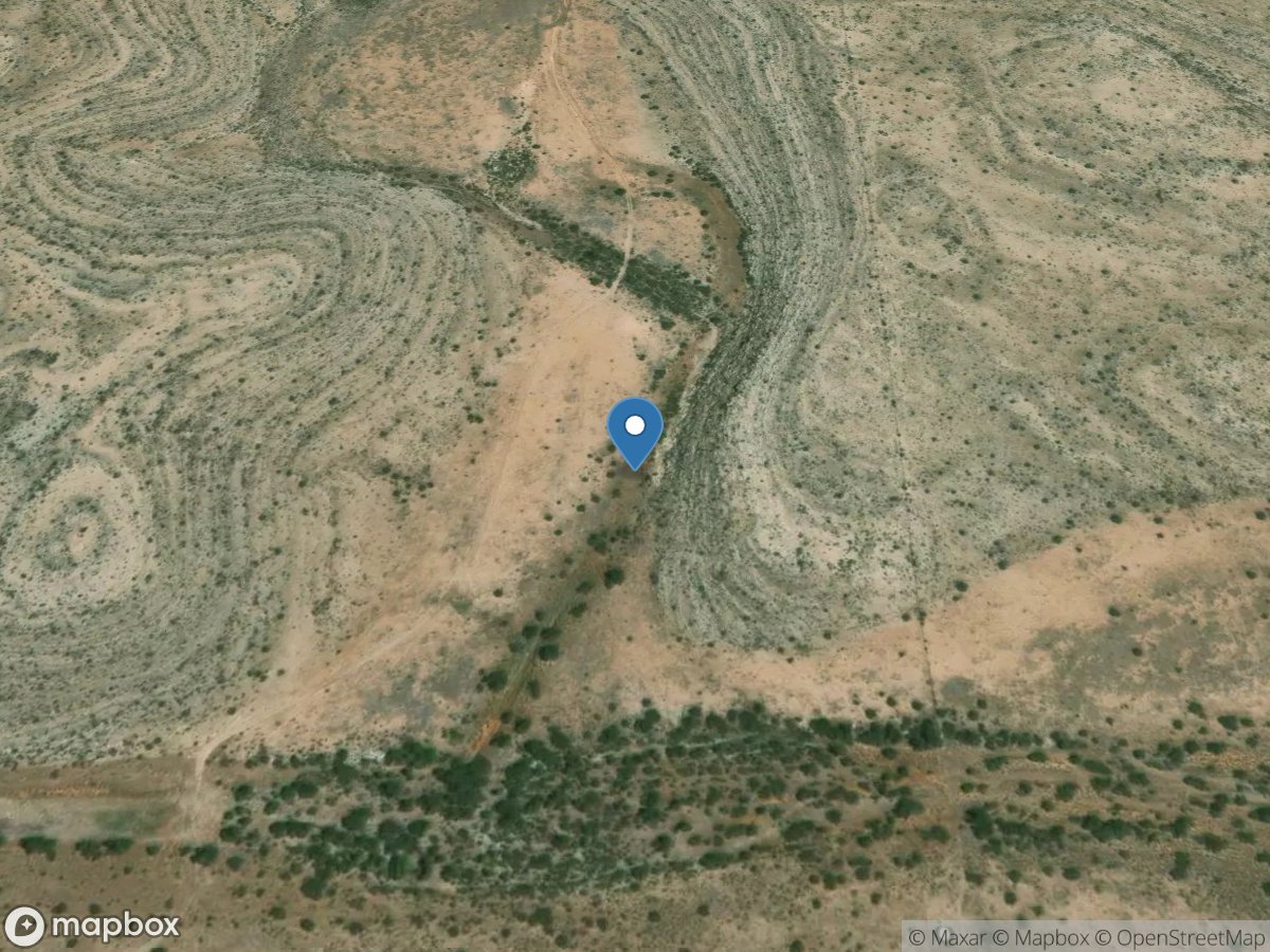 Twin Buttes Canyon Tributary near Roswell, NM location