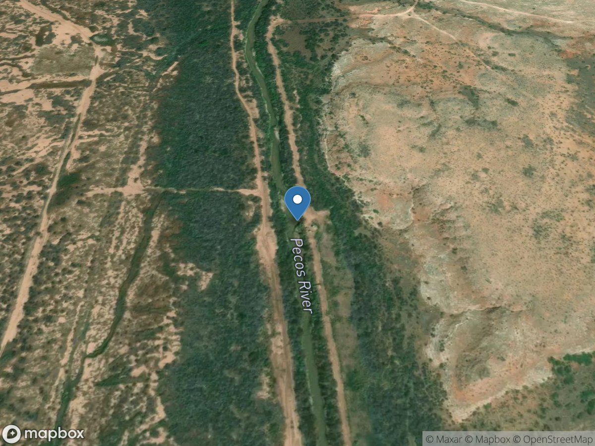 Pecos River (kaiser Channel) near Lakewood, NM location