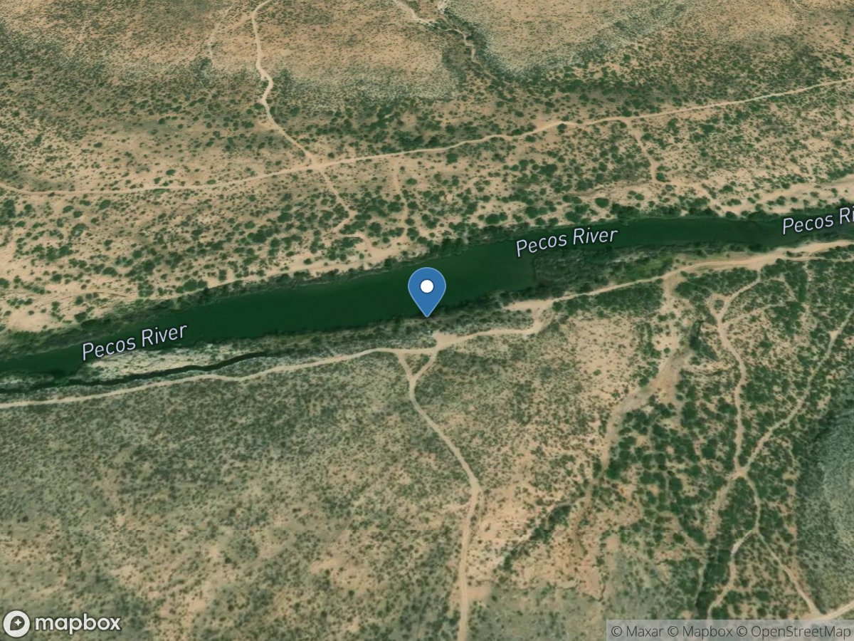 Pecos River at Damsite 3 near Carlsbad, NM location