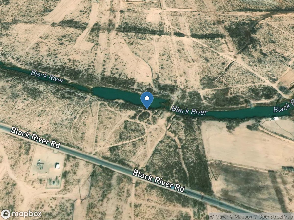 Black River above Malaga, NM location