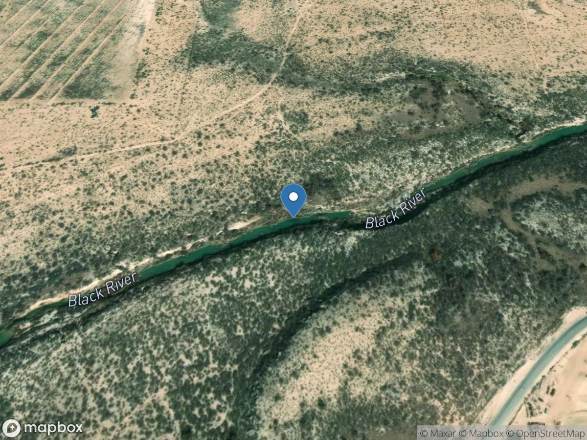 Black River at Malaga, NM location
