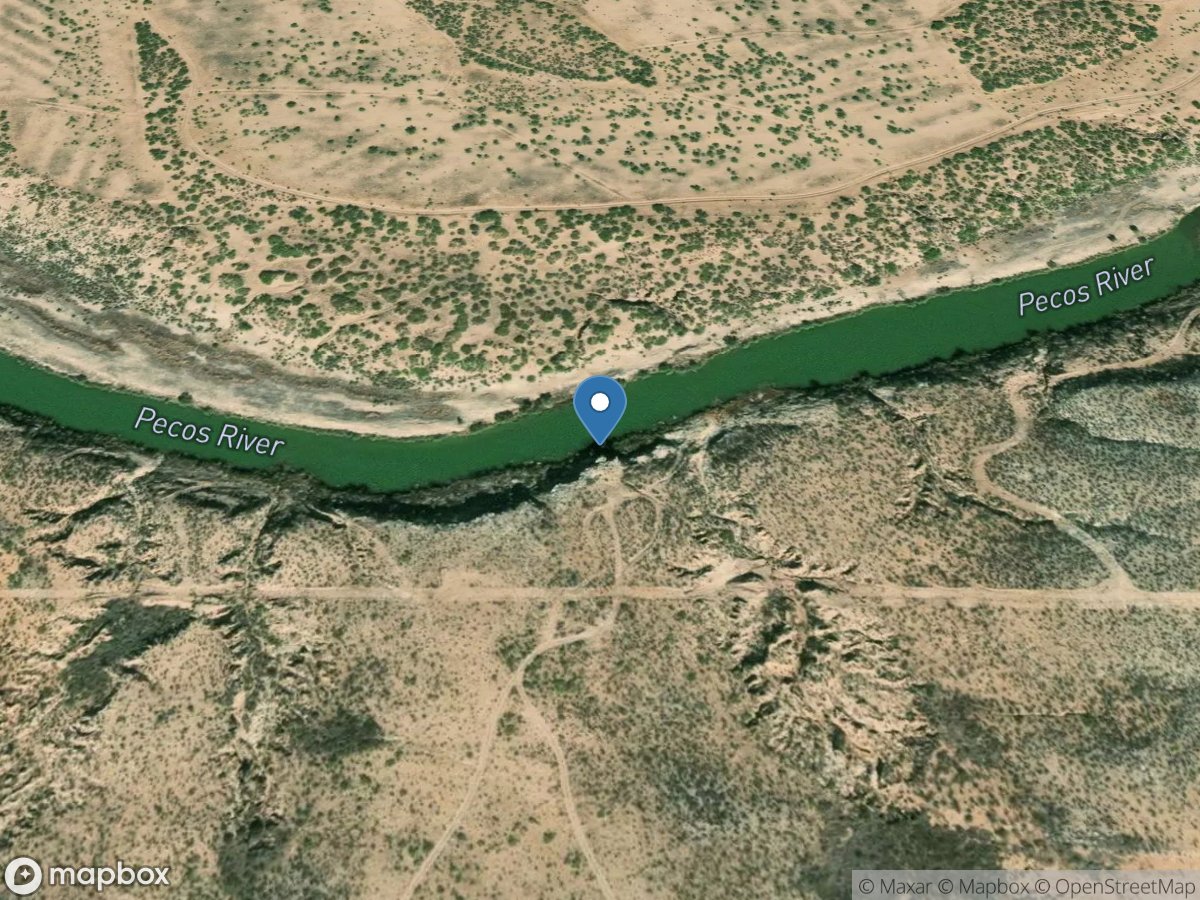 Pecos River near Malaga, NM location