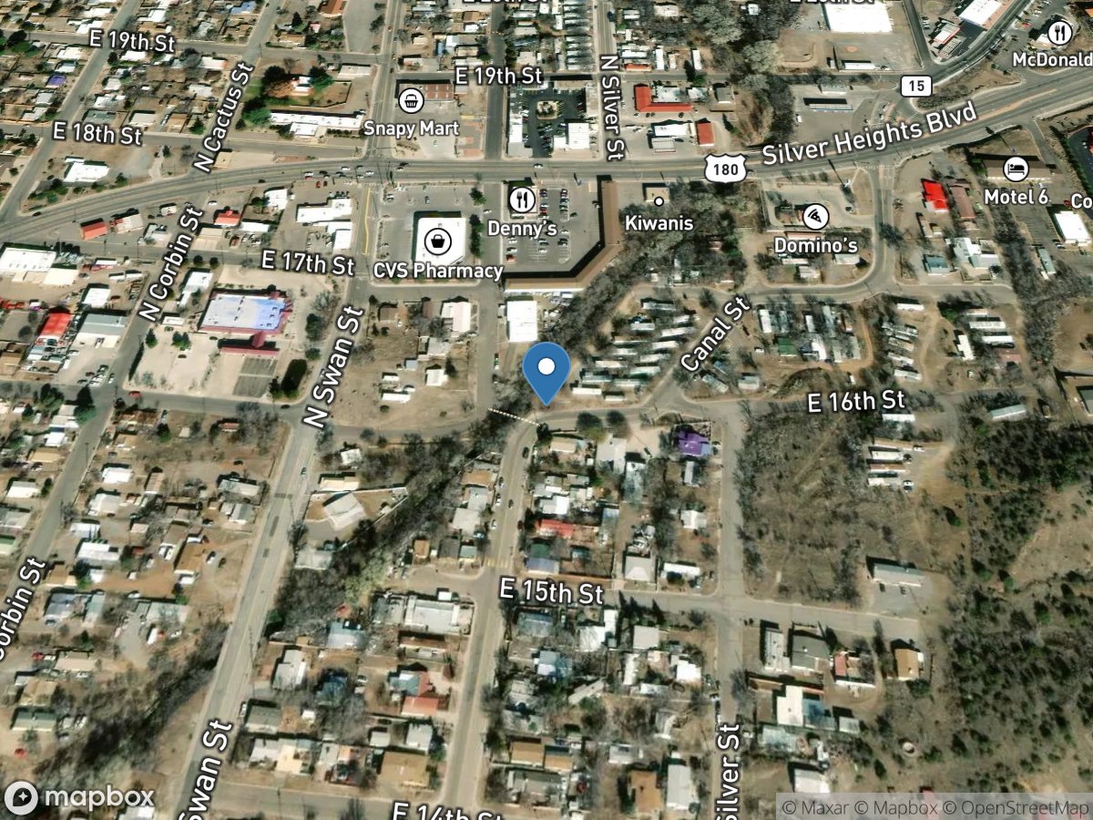 Pinos Altos Creek at Silver City, NM location