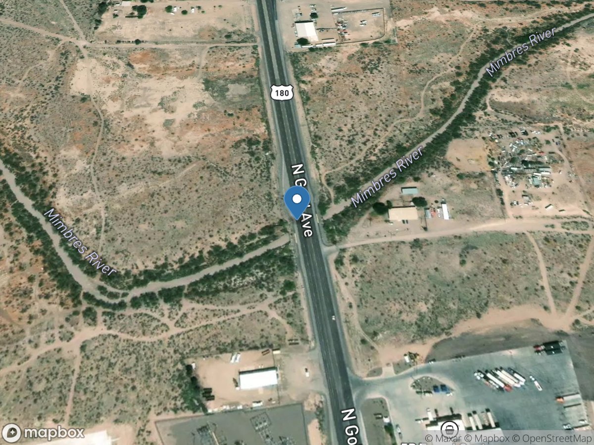 Mimbres River at Deming, NM location