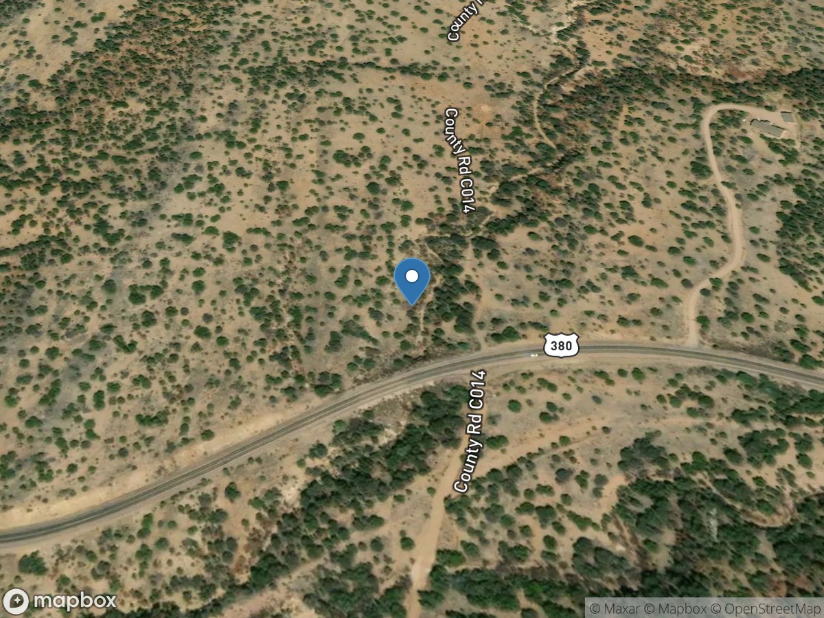 NOGAL Creek Tributary Near NOGAL, NM location