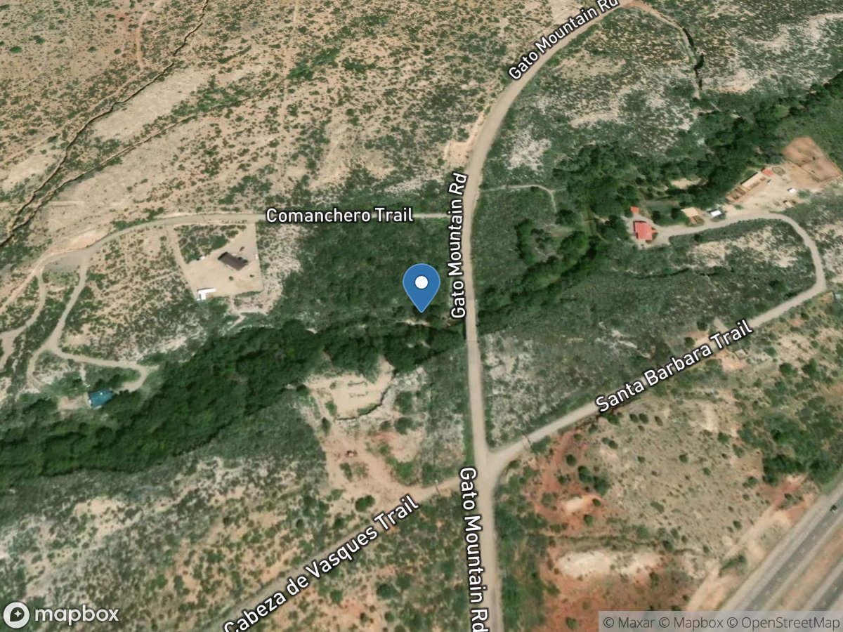 Tularosa Creek near Bent, NM location