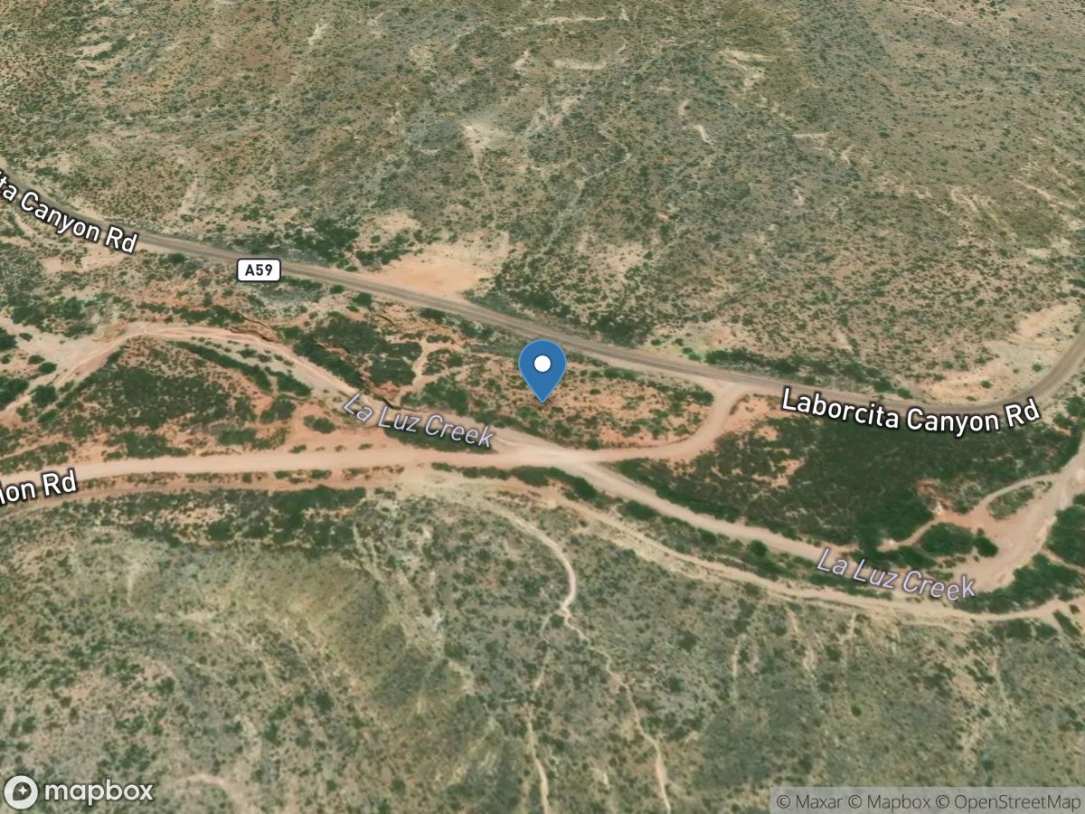 LA Luz Creek at LA Luz, NM location