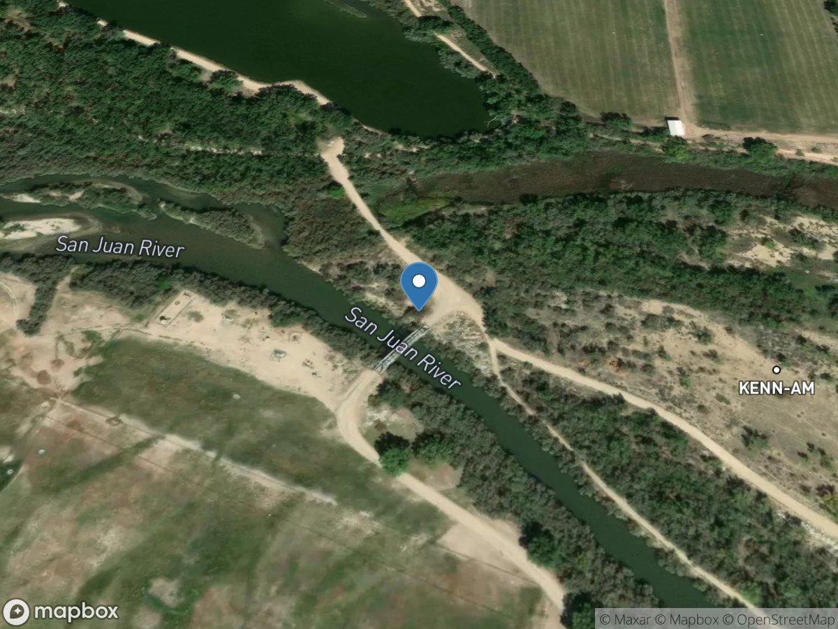 San Juan River at Bolack Ranch Brdg near Farmington NM location