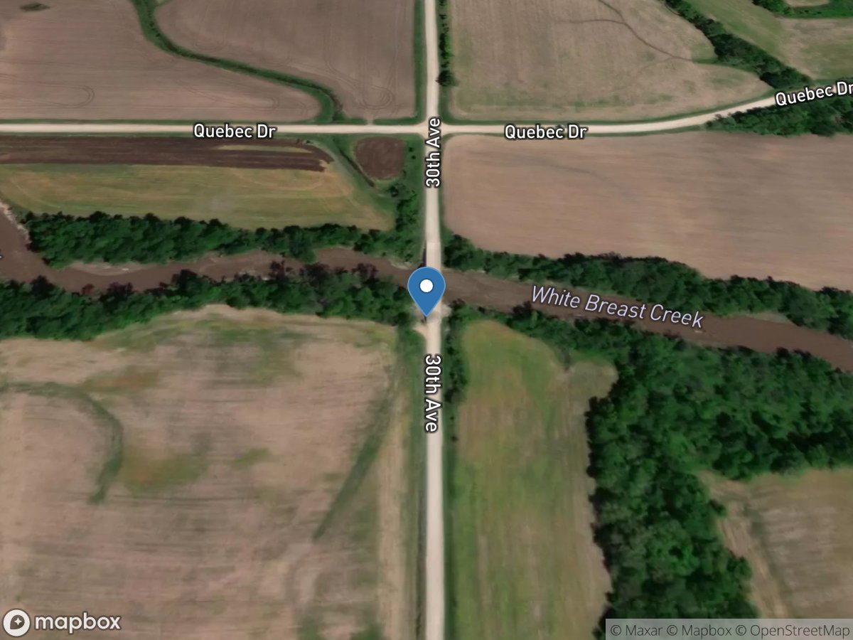 White Breast Creek near Dallas, IA location