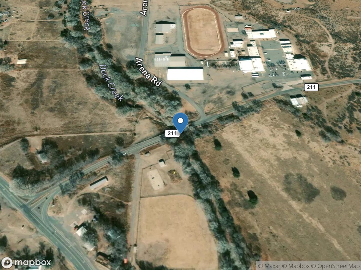 Duck Creek at Cliff, NM location