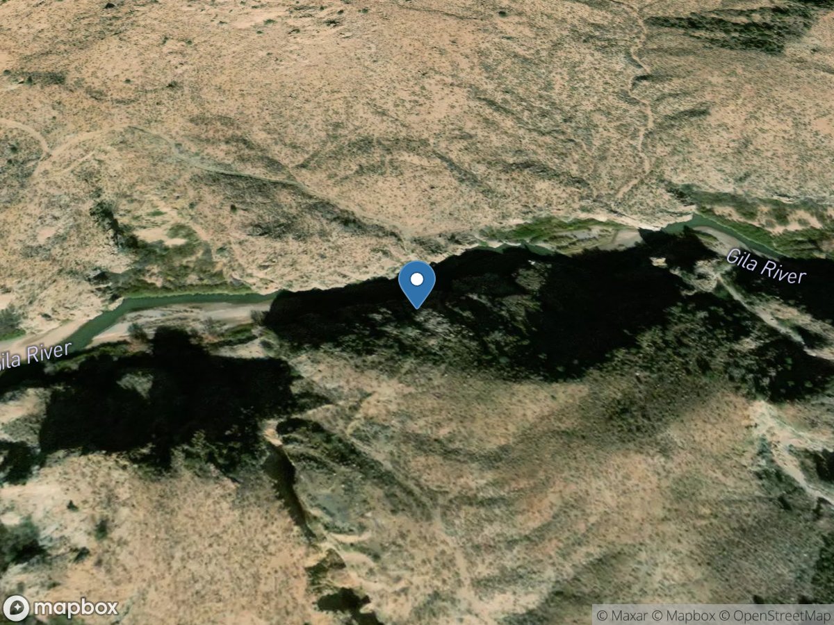 Gila River near Redrock, NM location