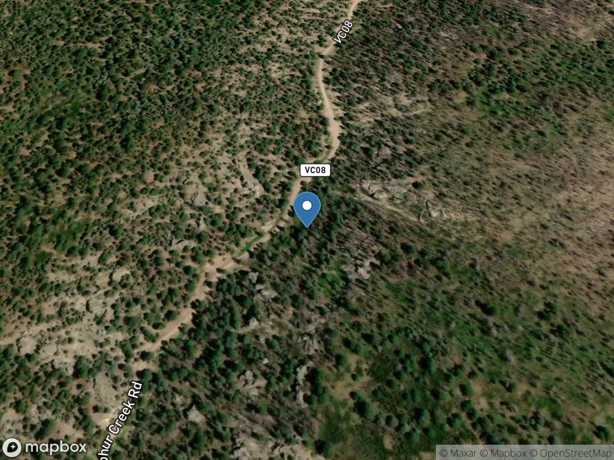 Sulphur Creek at Nfs-Baca Bndry near Jemez Springs, NM location