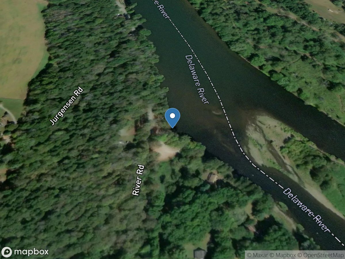 Delaware River at Callicoon NY location