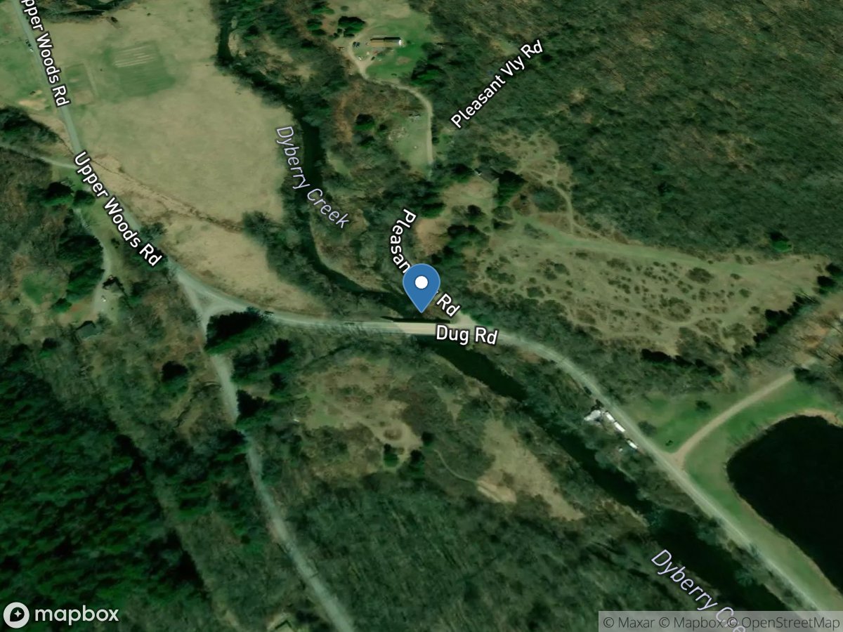 Dyberry Creek at Tanners Falls near Dyberry, PA location