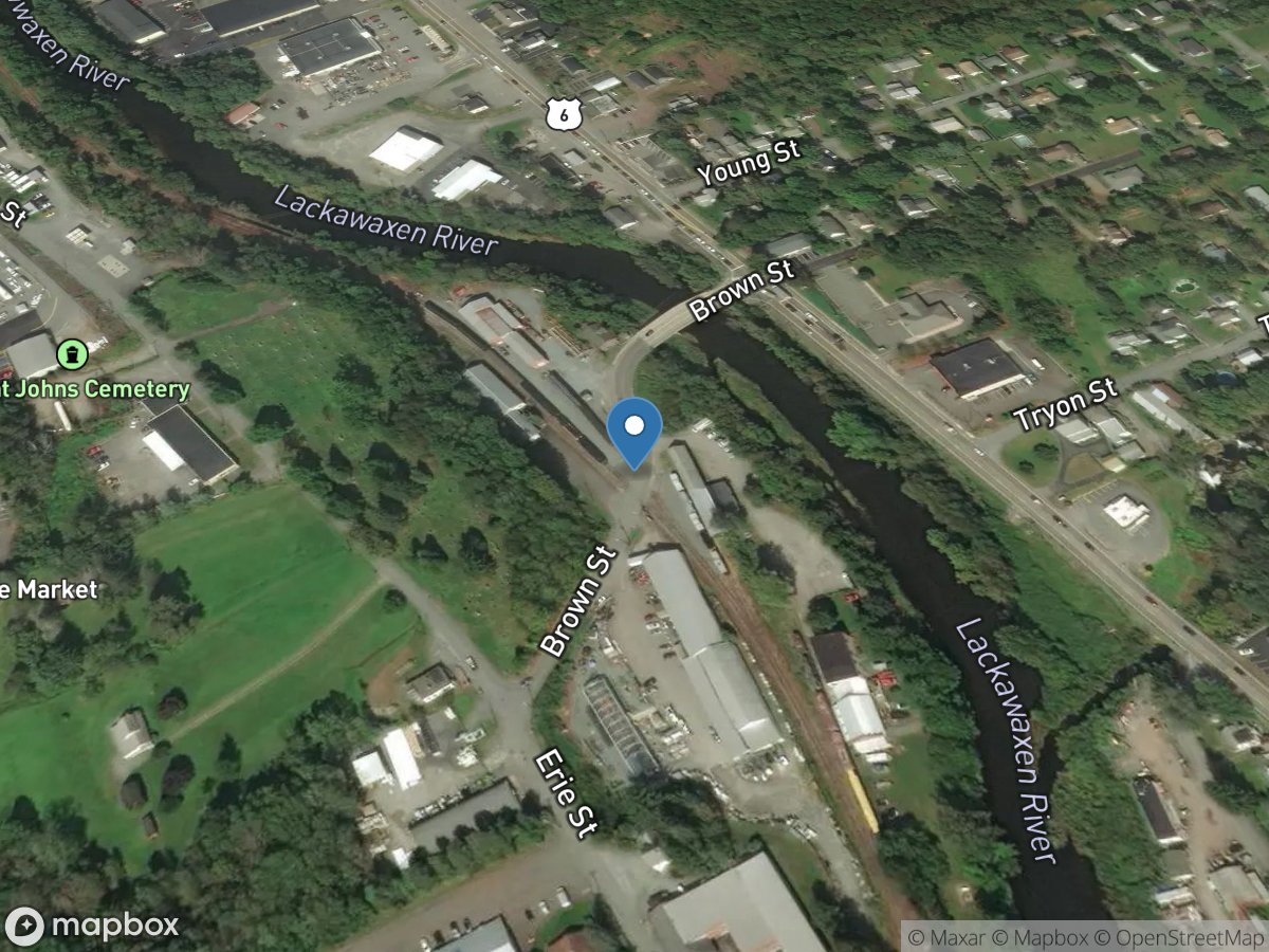 Lackawaxen River near Honesdale, PA location