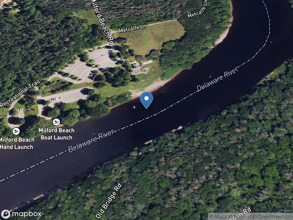 Delaware River at Montague NJ location