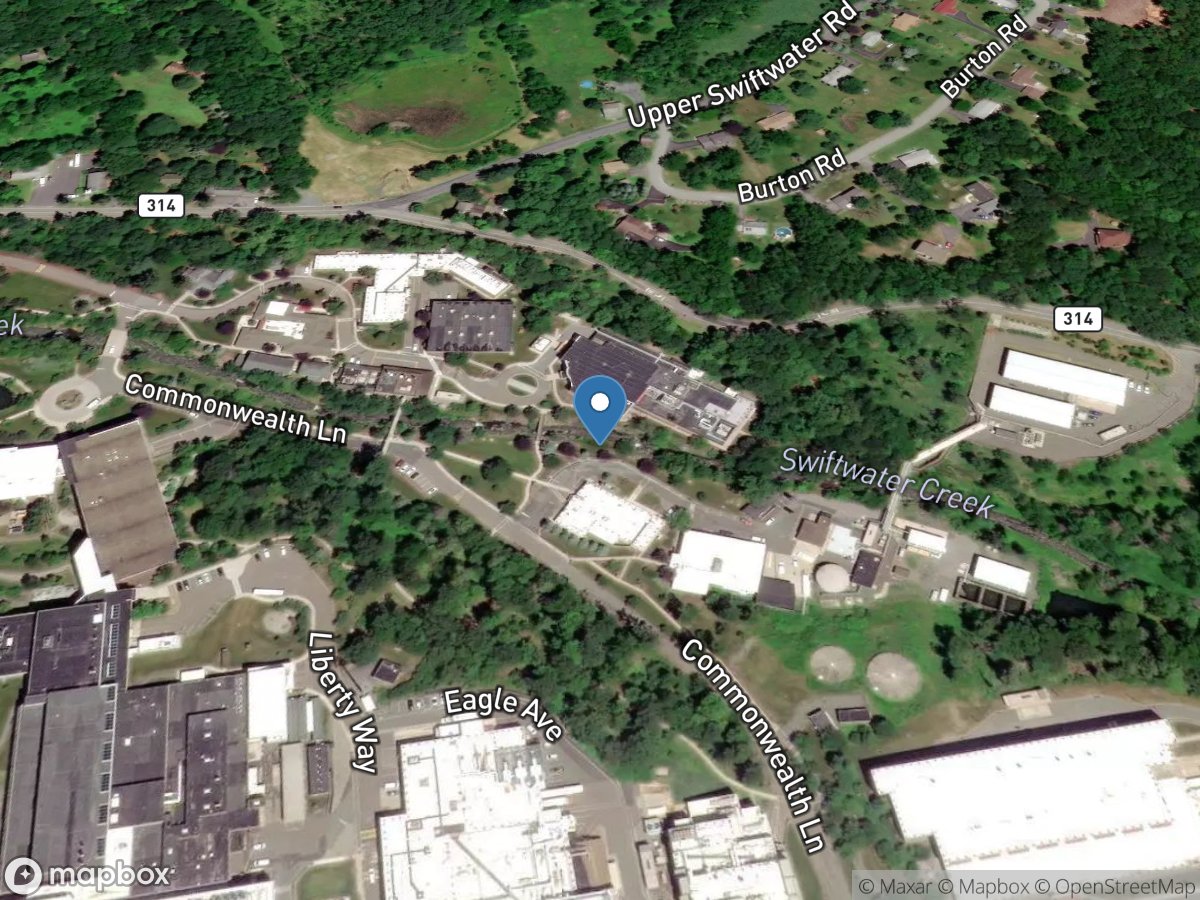 Swiftwater Creek at Swiftwater, PA location