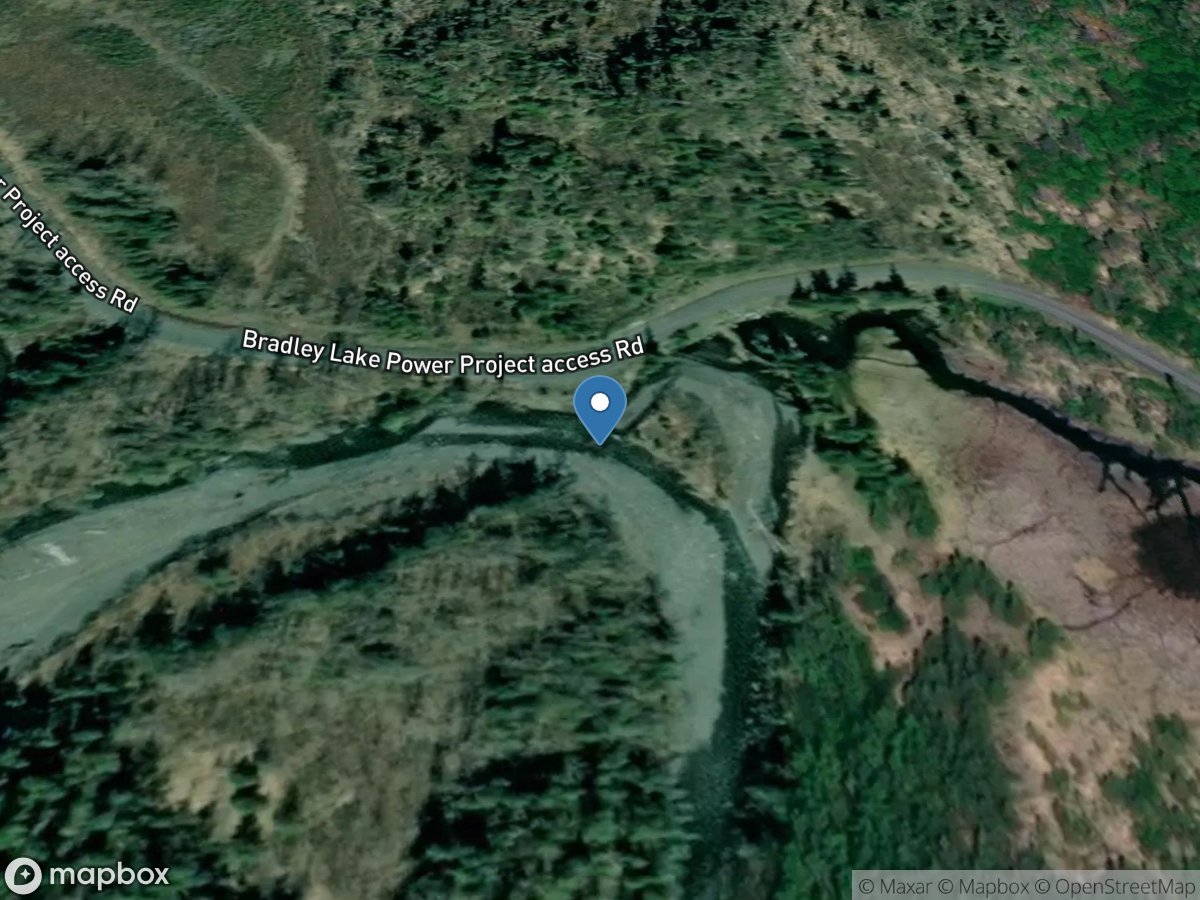 Battle C 1.0 MI above Mouth near Homer AK location