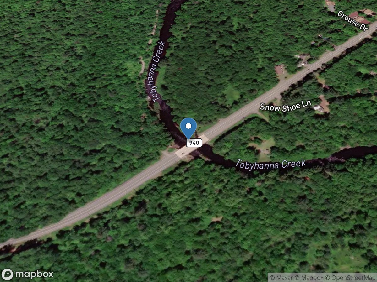 Tobyhanna Creek near Blakeslee, PA location